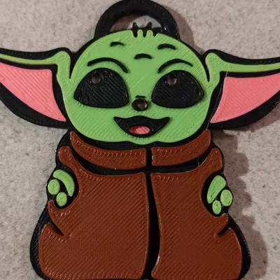 Móc khóa Baby Yoda dễ thương