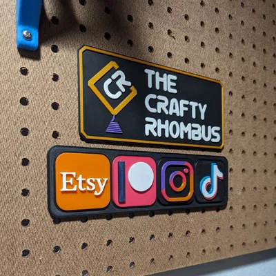 Biển chỉ dẫn nền tảng mạng xã hội tùy chỉnh