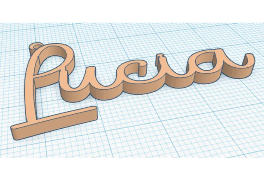 Llavero tên cá nhân 3D độc đáo - Image 2