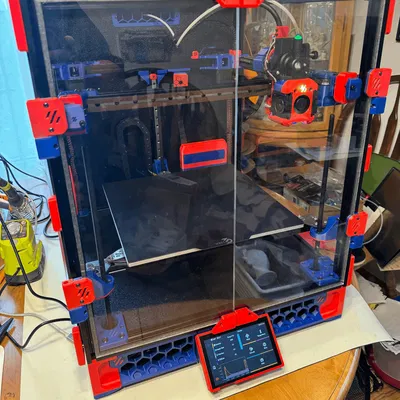 Biểu tượng Voron Lazy Clamping với logo được điều chỉnh