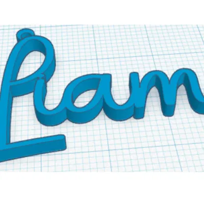 Llavero tên cá nhân 3D độc đáo