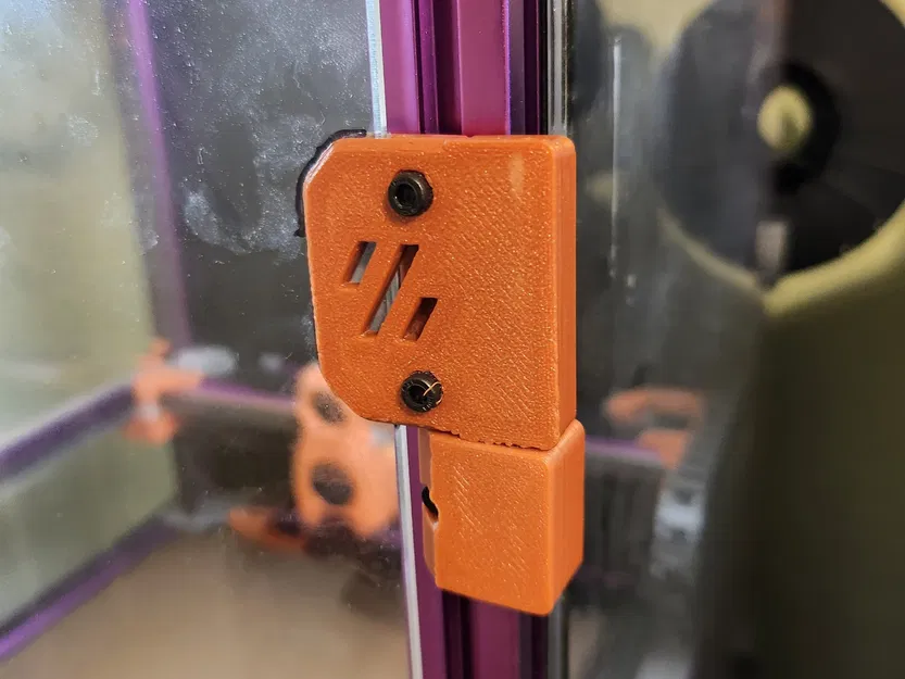 Bản lề kẹp dễ in cho máy in Voron 1515 và 2020 - Image 1