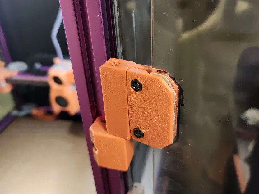 Bản lề kẹp dễ in cho máy in Voron 1515 và 2020 - Image 4