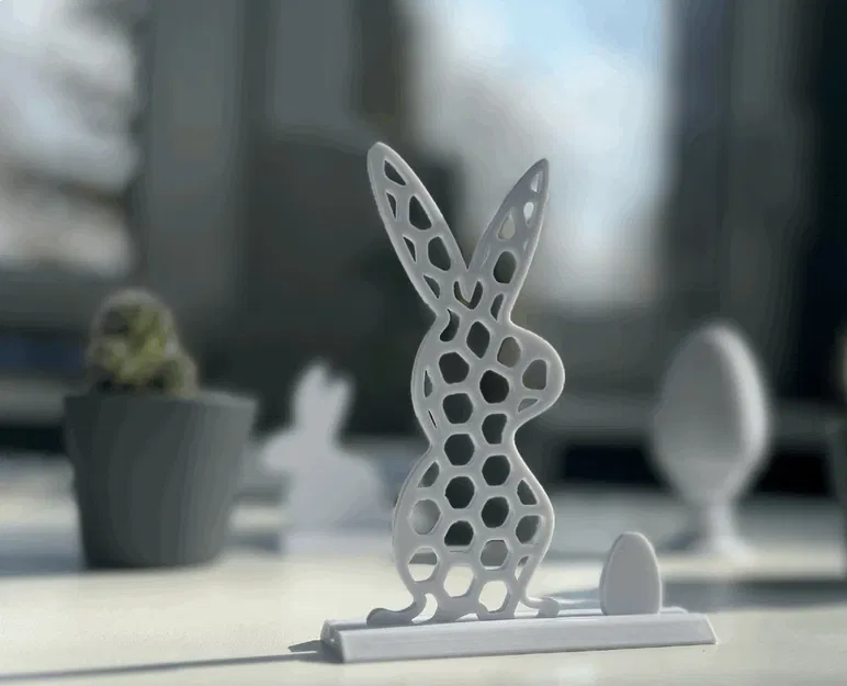 Thỏ Phục Sinh Lưới - Image 1