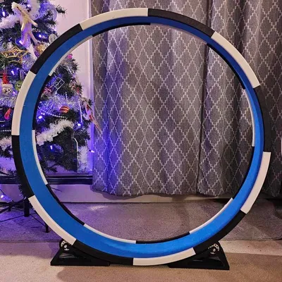 Bánh Xe Cho Mèo - Tiết Kiệm Chi Phí Vật Liệu & Phần Cứng (Đường Kính 1,50m)