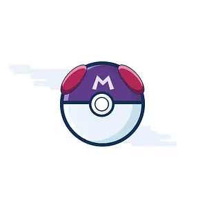 Masterball Pokémon với đế trang trí độc đáo
