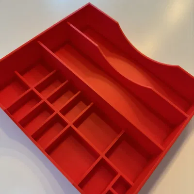 Khay tổ chức đồ dùng chắc chắn cho hai máy tỉa tóc