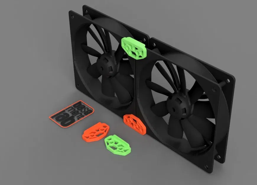 Giá Đỡ Quạt Máy Tính 120mm - Staffetta Giunzione Ventole Pc - Image 1