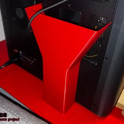 Hộp thu gom cho ống xả phân của máy in Bambu Lab P1S