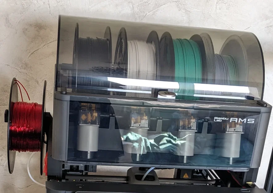 Giá đỡ cuộn filament bên trái cho BambuLab P1P tương thích AMS - Image 2