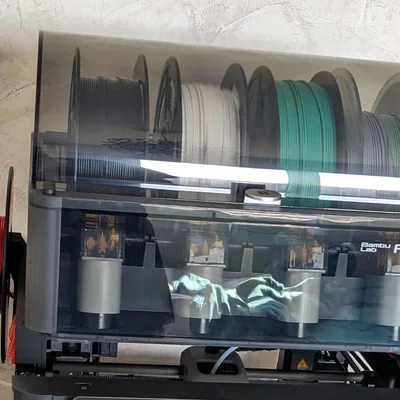 Giá đỡ cuộn filament bên trái cho BambuLab P1P tương thích AMS