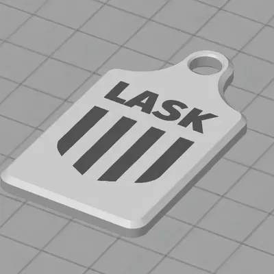 Móc khóa Lask đen trắng dành cho người yêu thích Lask