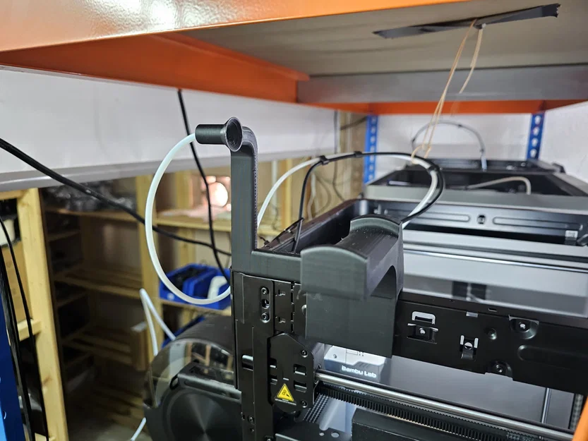 Giá đỡ cuộn P1P và hướng dẫn filament cho máy in 3D - Image 2