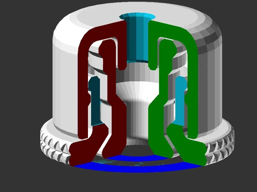 Khóa chốt nhanh với thiết kế in ngay tại chỗ - Image 2