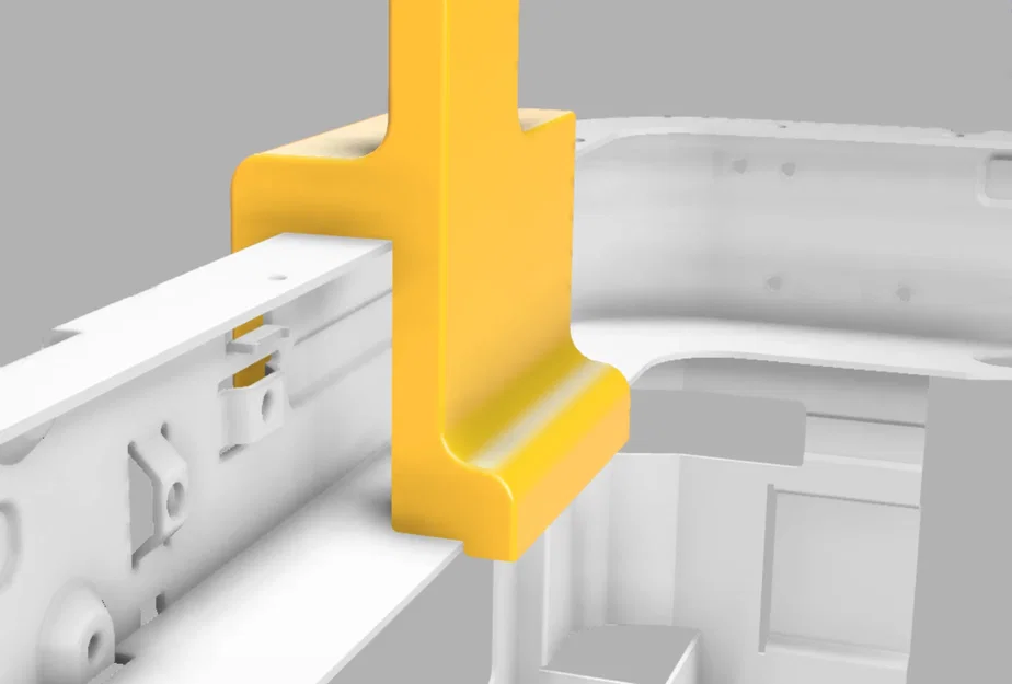 Giá đỡ cuộn filament trên cao không cần ốc cho Bambu Lab P1P - Image 6