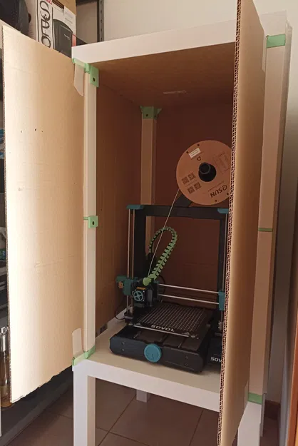 Vỏ bảo vệ cuộn filament IKEA Lack cho máy in SV06 - Image 1