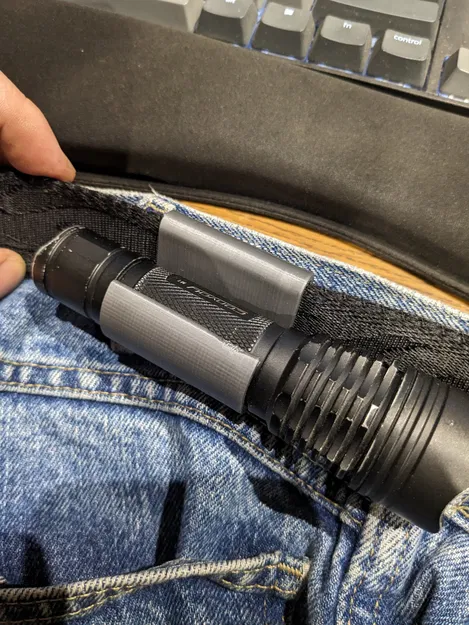 Kẹp đèn pin gắn thắt lưng tiện lợi và an toàn - Image 2