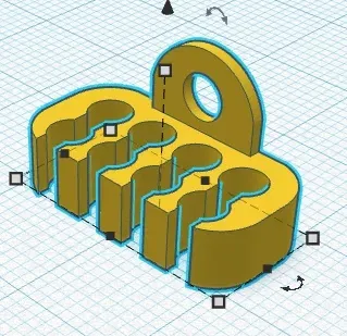 Giá đỡ cáp với đế vít treo dưới sàn nhà - Image 1