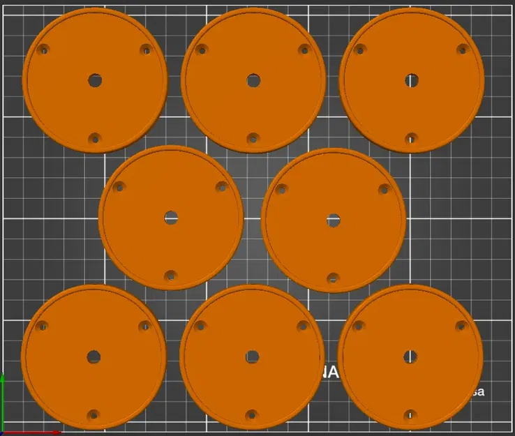 Giá đỡ bánh xe bàn đơn giản với lớp neoprene - Image 6