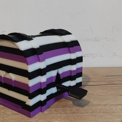 Hòm khóa có thể in liền không cần lắp ghép