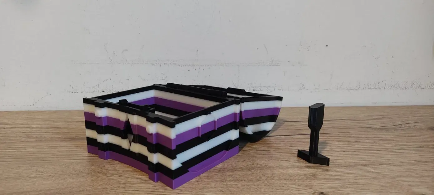 Hòm khóa có thể in liền không cần lắp ghép - Image 3