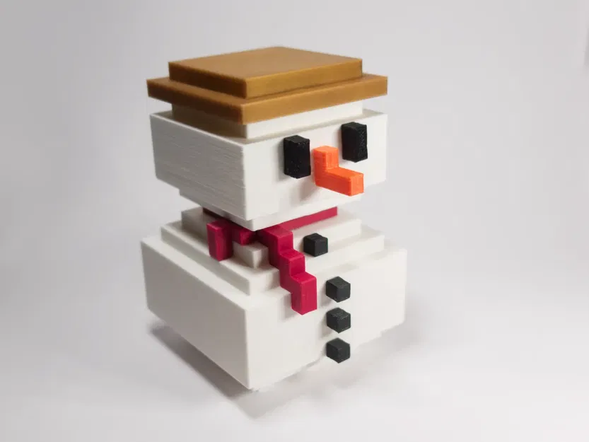 Người tuyết phong cách 8-bit - Image 1