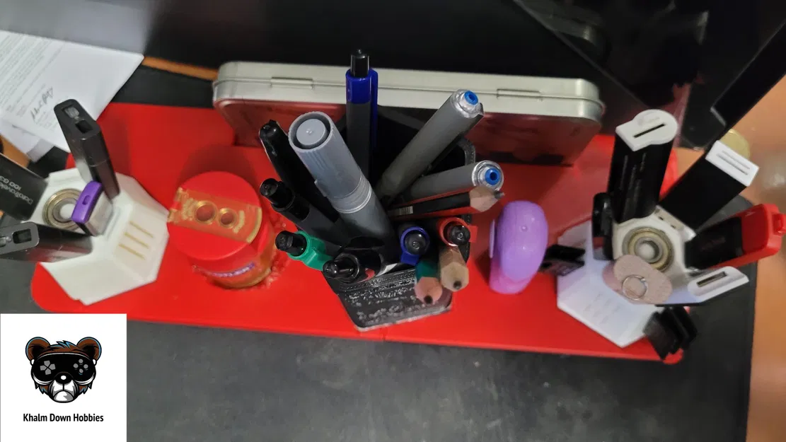 Giá đỡ bút và dụng cụ văn phòng đa năng - Image 3