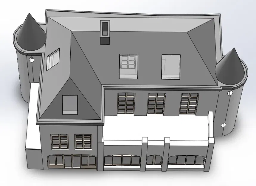 Mô hình lâu đài nhỏ xây dựng năm 1610 - Image 2