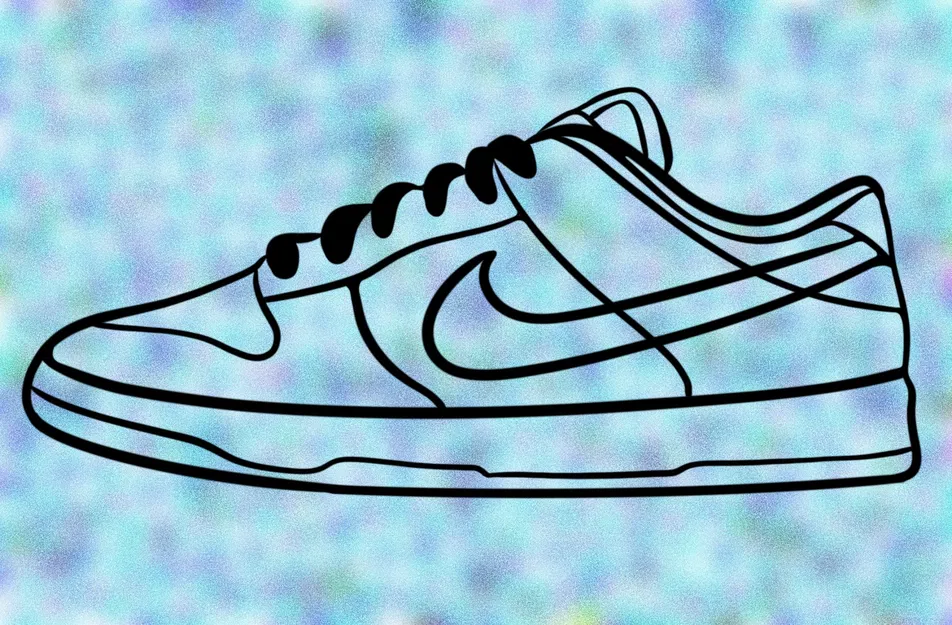 Tranh Treo Tường Nike Dunk Low - Image 1