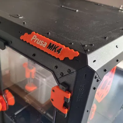 Biển tên Prusa MK4 thiết kế tổ ong