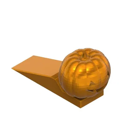 Giá đỡ cửa hình quả bí ngô cho Halloween