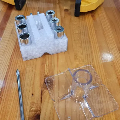 Bộ tổ chức jig khoan dowel của Taylor Toolworks