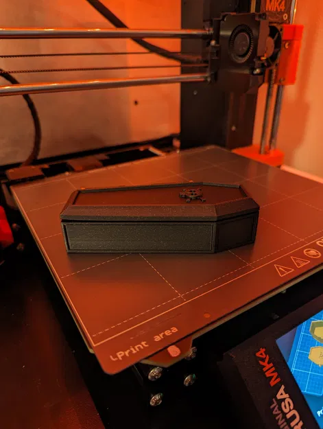 Quan tài nhỏ cho bộ xương Halloween - Image 4