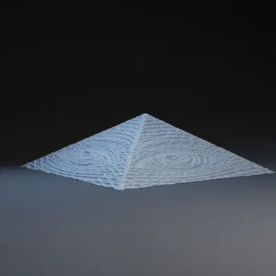 Pyramid Illuminati - Giá đỡ cửa bằng nến tealight