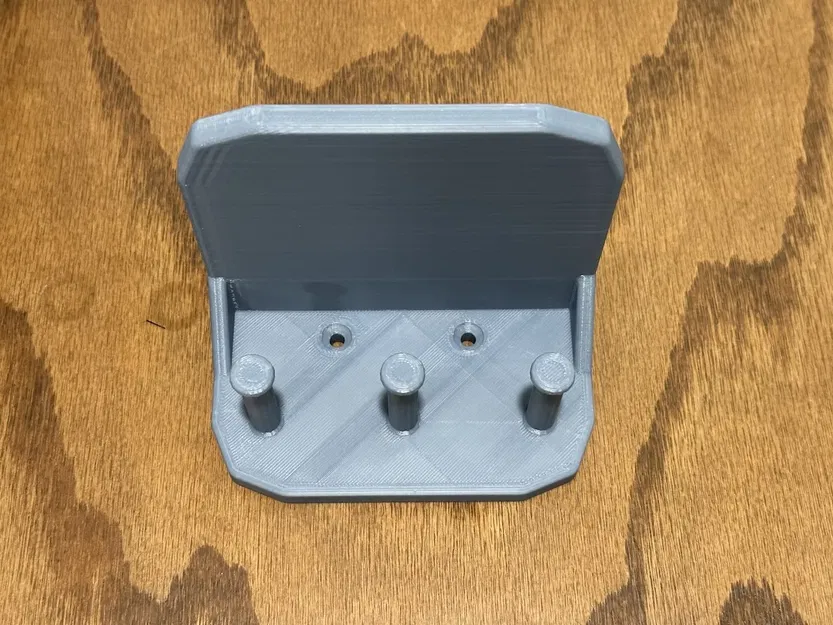 Giá treo chìa khóa và ví treo tường đơn giản - Image 6