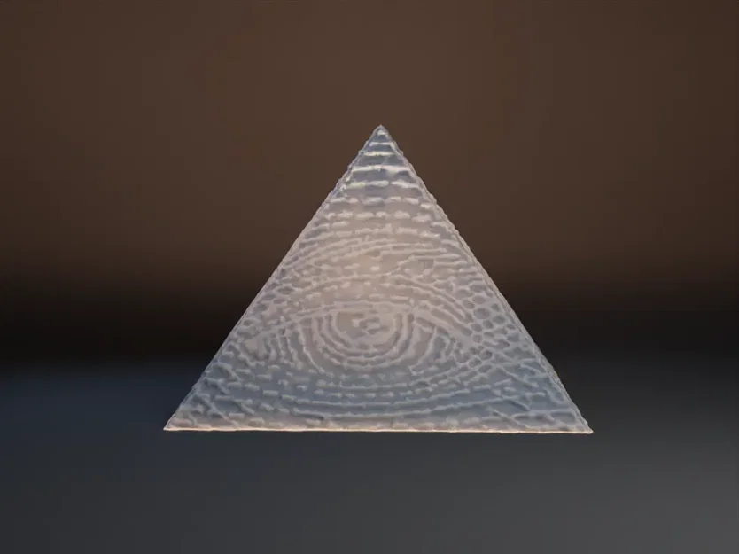 Đèn LED hình chóp Illuminati cho không gian sống - Image 1