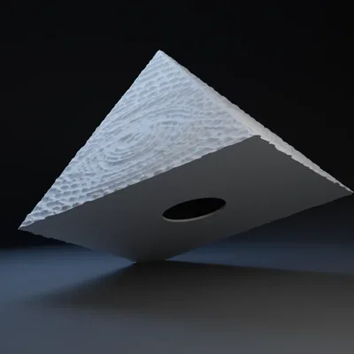 Đèn LED hình chóp Illuminati cho không gian sống