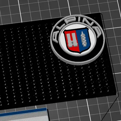 Biển tên BMW và ALPINA cho văn phòng