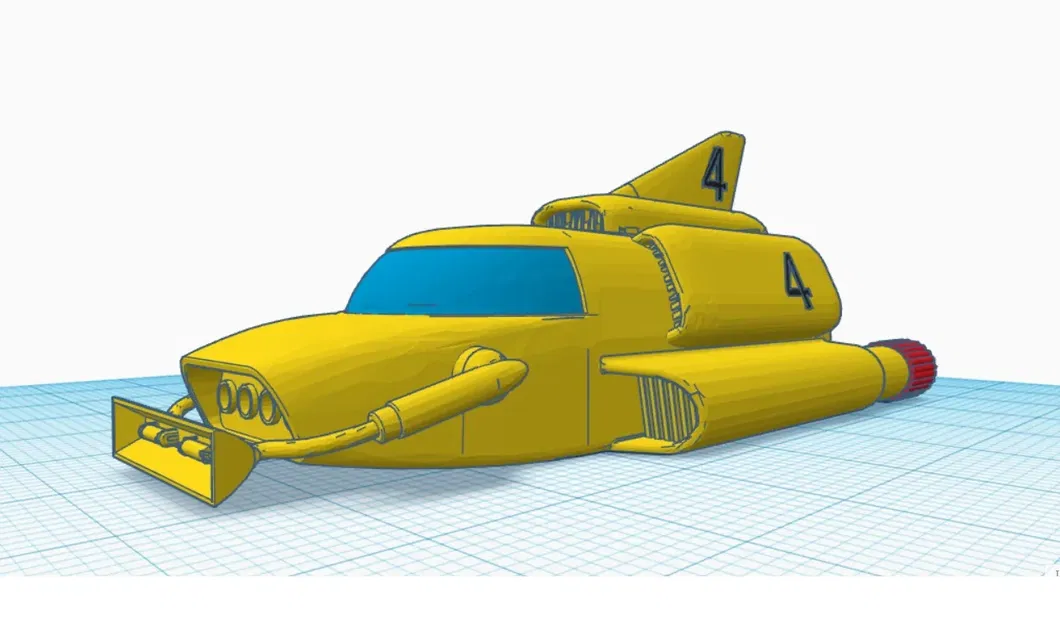 Thunderbird 4 năm 1965 của Designer Ed van der Heijden - Image 4