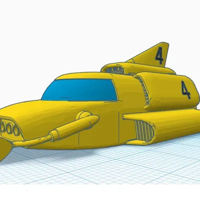 Thunderbird 4 năm 1965 của Designer Ed van der Heijden
