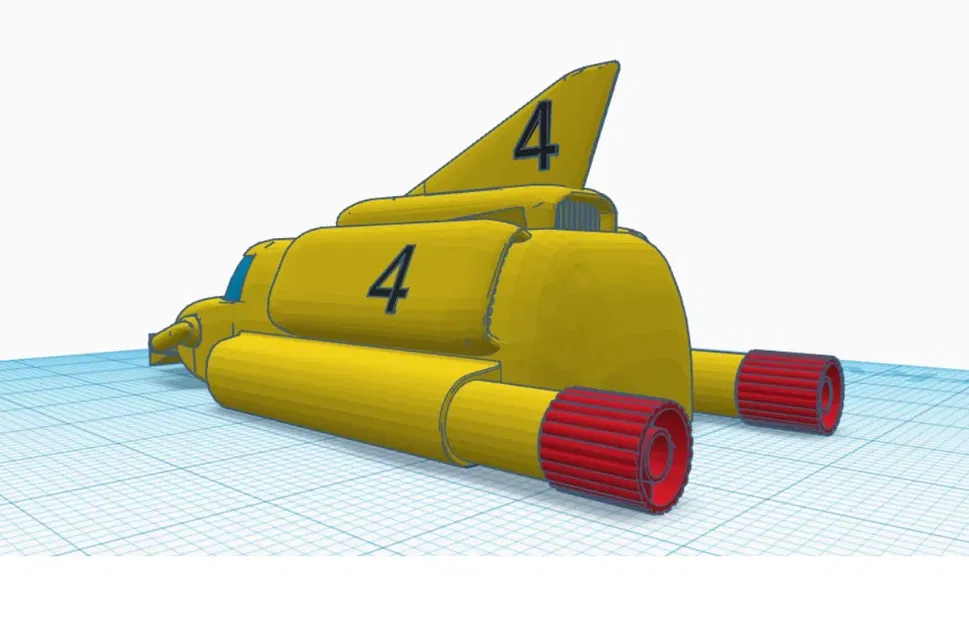 Thunderbird 4 năm 1965 của Designer Ed van der Heijden - Image 9