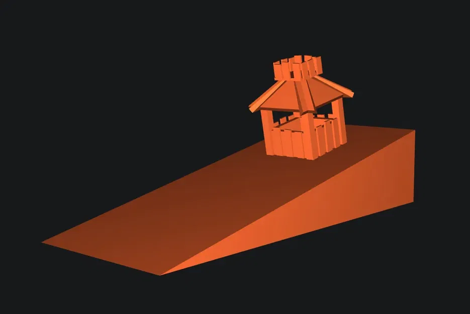 Giá đỡ cửa hình chóp với mái nhà - Image 1