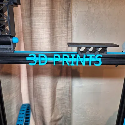 Biển báo đường ray cho máy in 3D với extrusion 10-10