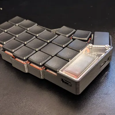 Vỏ và đế không dây Corne choc kiểu thấp