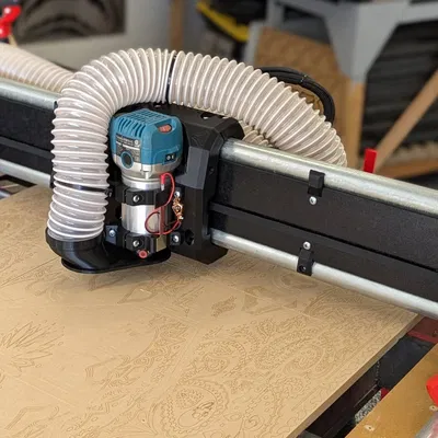 LowRider 4 CNC - Máy CNC Tự Làm Khổ Lớn