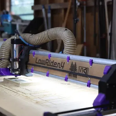 LowRider 4 CNC - Máy CNC Tự Làm Khổ Lớn