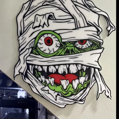 Mô hình xác ướp nghệ thuật cho trang trí Halloween