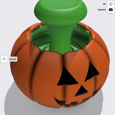 Mô hình đồ chơi fidget bí ngô Halloween hình jack-o'-lantern