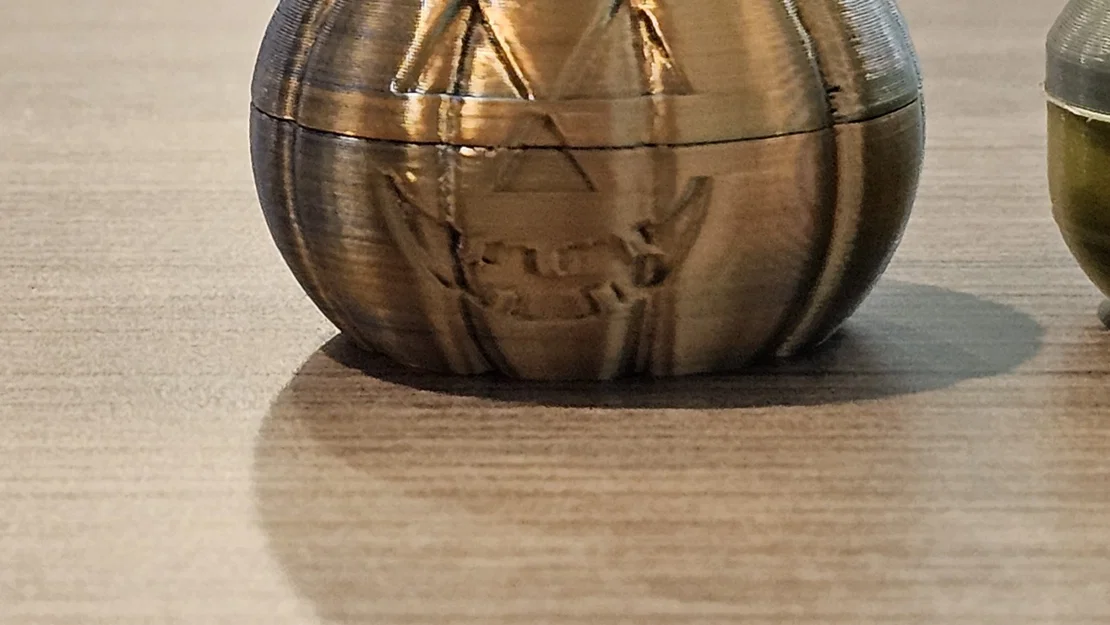Mô hình đồ chơi fidget bí ngô Halloween hình jack-o'-lantern - Image 2