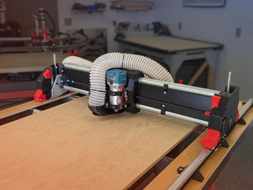 LowRider 4 CNC - Máy CNC Tự Làm Khổ Lớn - Image 11